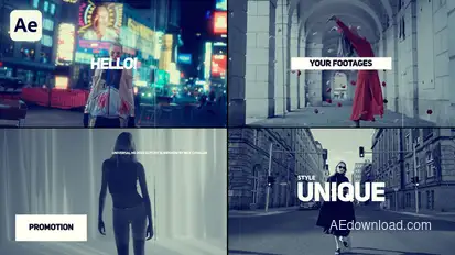 The Slideshow Openers template preview