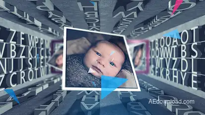 The Story Of Photos Video Displays template preview