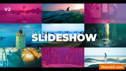 This is Slideshow Video Displays template preview