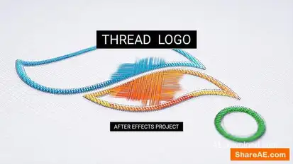 Thread Logo Logo Stings template preview