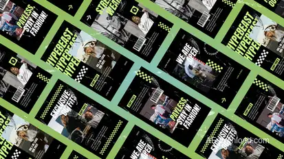 Threads Hype Social Media Instagram Reel Product Promo template preview