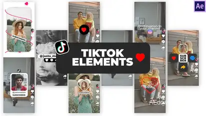 TikTok Elements Elements template preview