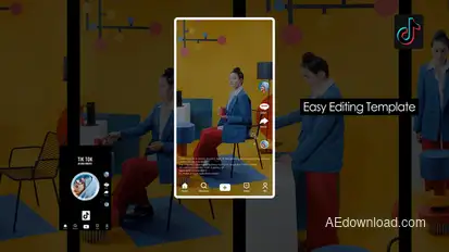 Tiktok Intro Product Promo template preview