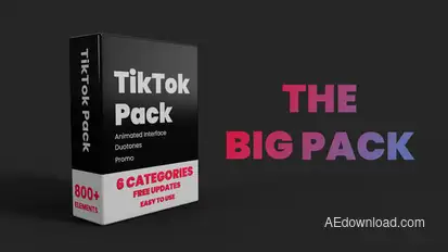 TikTok Pac Product Promo template preview