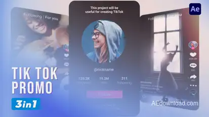 TikTok Promo | 3 in 1 Product Promo template preview