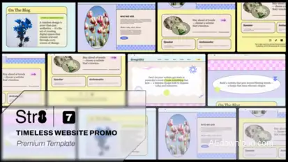 Timeless Website Promo Product Promo template preview