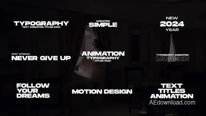 Title Animation 3.0 | AE Titles template preview