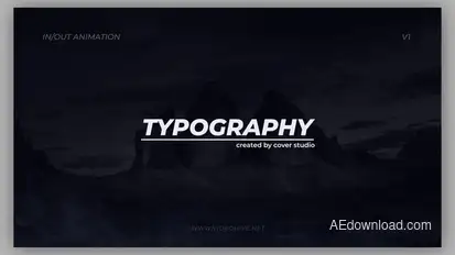 Title Animation Titles template preview