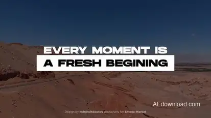 Title Animation Titles template preview