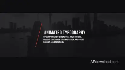 Title Intro Animation Titles template preview
