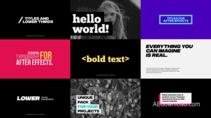 Titles Titles template preview