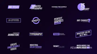 Titles Titles template preview