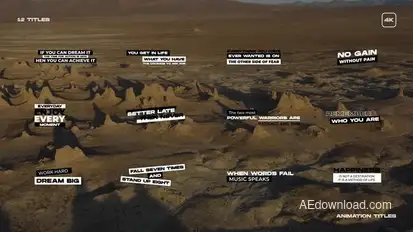 Titles Titles template preview