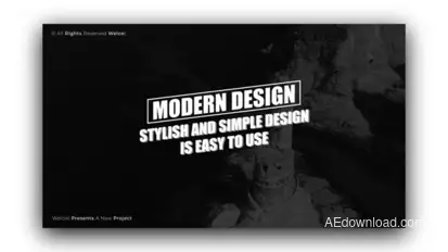 Titles | After Effects Titles template preview