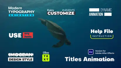 Titles Animation Titles template preview