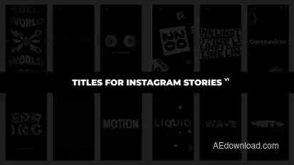 Titles For Instagram Stories Product Promo template preview