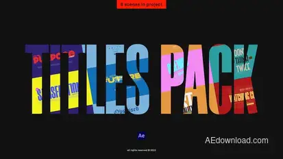 Titles Pack Titles template preview