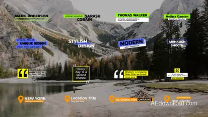 Titles Pack | After Effects Titles template preview