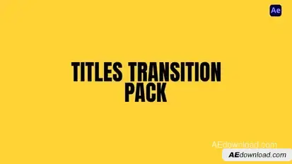 Titles Transition Titles template preview