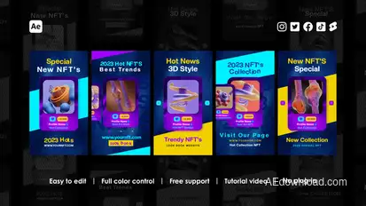 Token Instagram Reels Product Promo template preview