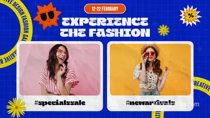 Torn Paper Fashion Sale Promo Product Promo template preview