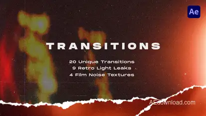 Torn Paper Transitions Pack broadcast-packages template preview