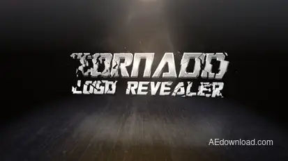 Tornado Logo Revealer Logo Stings template preview