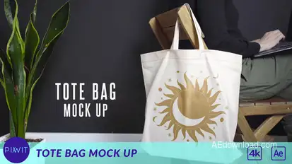 Tote Bag Mock Up Product Promo template preview