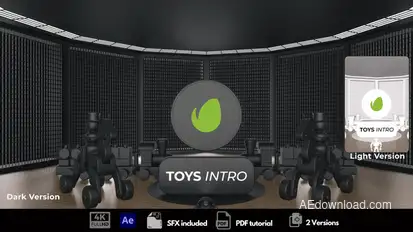 Toys Intro Logo Stings template preview