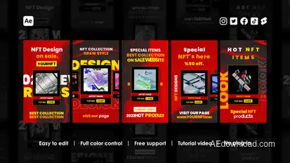 Trading Instagram Reels Product Promo template preview