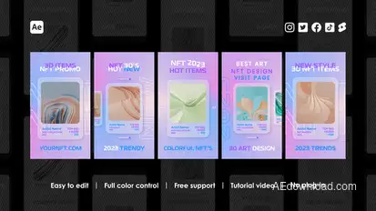 Trading Instagram Stories Product Promo template preview