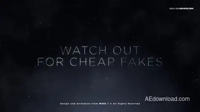 Trailer Titles template preview