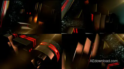 Trailer Gold Dark opener Openers template preview