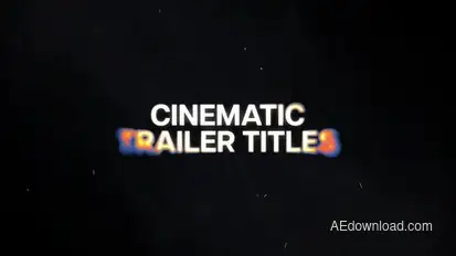 Trailer Titles Titles template preview