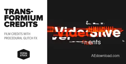 Transformium | Film Credits Titles template preview