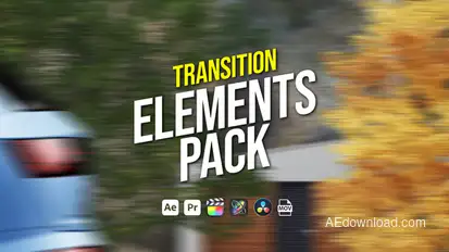 Transition Elements Pack Elements template preview