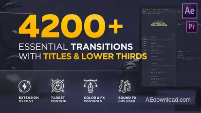 Transitions broadcast-packages template preview