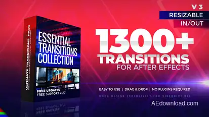 Transitions broadcast-packages template preview