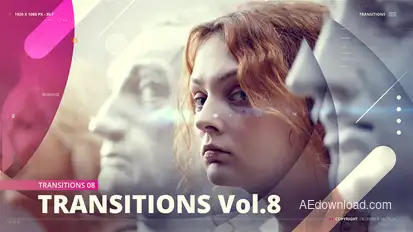 Transitions Elements template preview