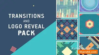 Transitions and Logo Reveal Pack Logo Stings template preview