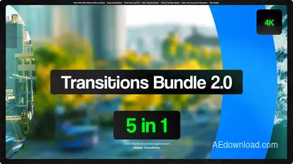 Transitions Bundle 2.0 Elements template preview
