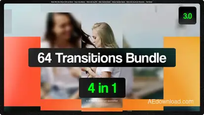 Transitions Bundle 3.0 Elements template preview