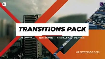 Transitions Pack 6.0 - After Effects Elements template preview