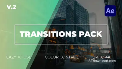 Transitions Pack | After Effect Elements template preview