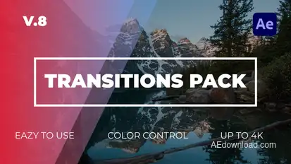 Transitions Pack | After Effect Elements template preview