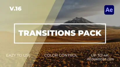 Transitions Pack | After Effect Elements template preview