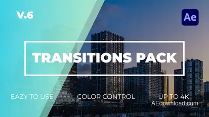 Transitions Pack | After Effect Elements template preview
