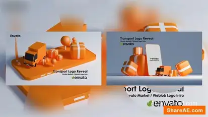 Transport Logo Reveal Logo Stings template preview