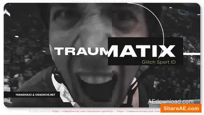 Traumatix Glitch Intro Openers template preview