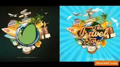 Travel Logo Logo Stings template preview